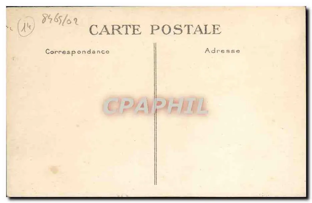 Honfleur — A Capela Nossa Senhora da Graça — G. P., Le Havre - Verso