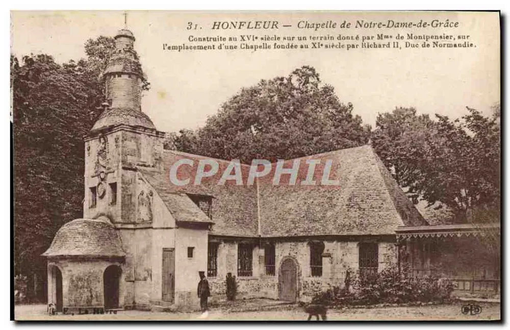 Honfleur — Capela de Nossa Senhora da Graça — E. Le Nèvre - Frente