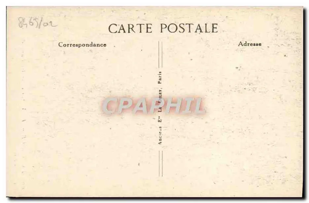 Honfleur — A Virgem de Nossa Senhora da Graça — G. F., Le Havre - Verso