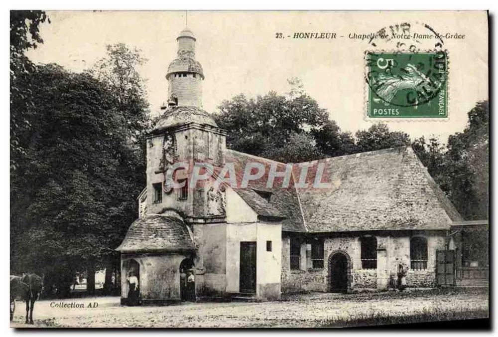 Honfleur — Capela de Nossa Senhora da Graça — Coleção AD - Frente
