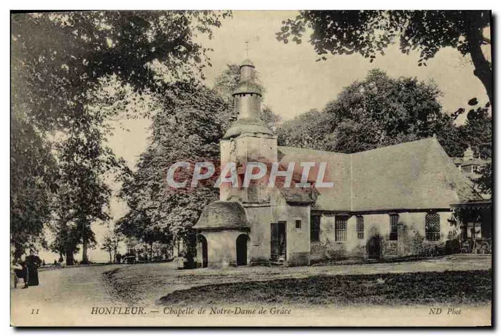 Honfleur — Capela de Nossa Senhora da Graça — ND Phot - Frente