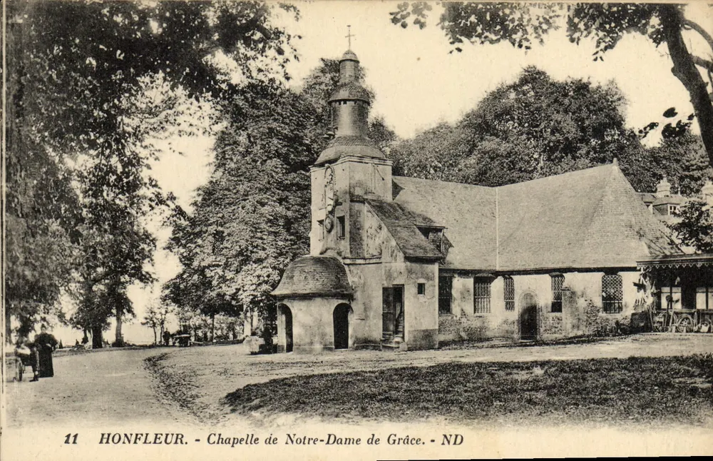Honfleur - Capela de Nossa Senhora da Graça — editor ND, n° 11 - Frente