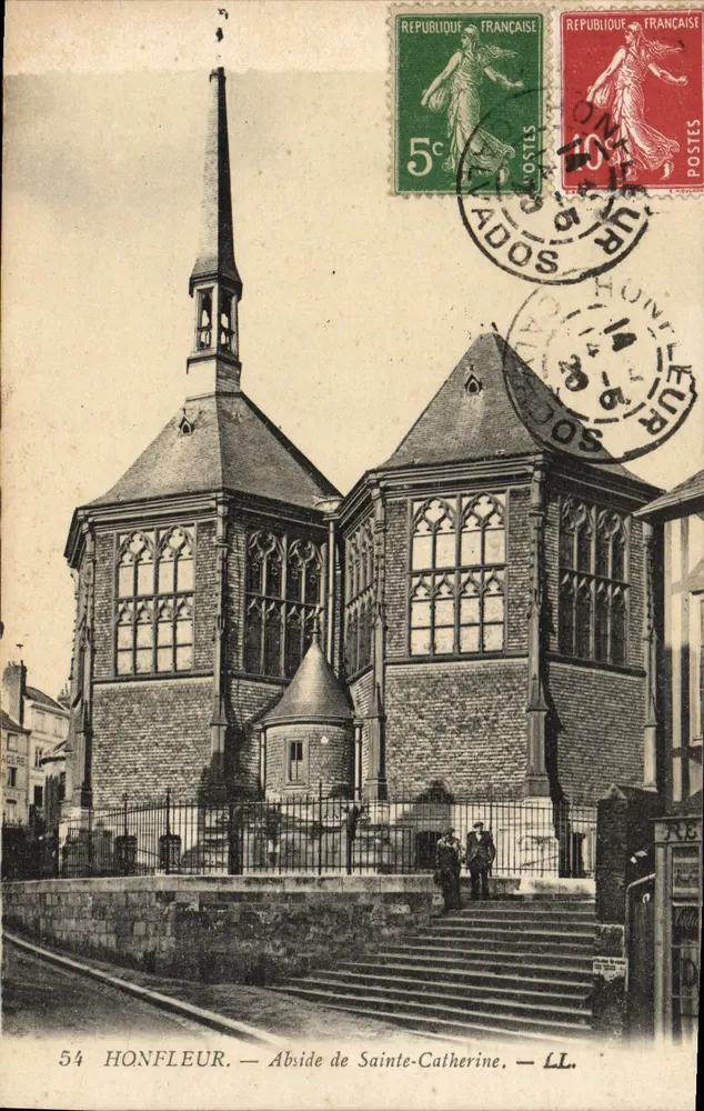 Honfleur — Abside de Sainte-Catherine — LL. Editor LL. - Frente