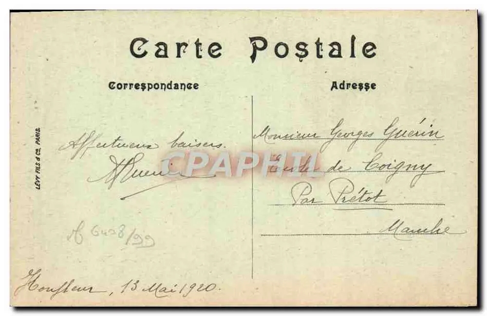 Honfleur — Abside de Sainte-Catherine — LL. Editor LL. - Verso