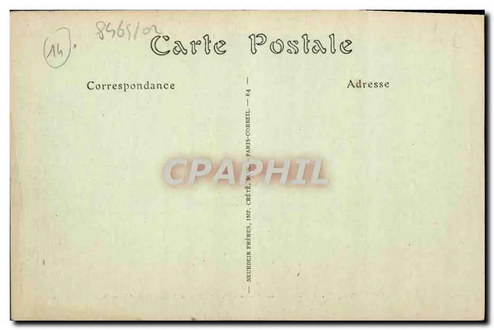 Honfleur — A Igreja de Santa Catarina — Jhot - Verso
