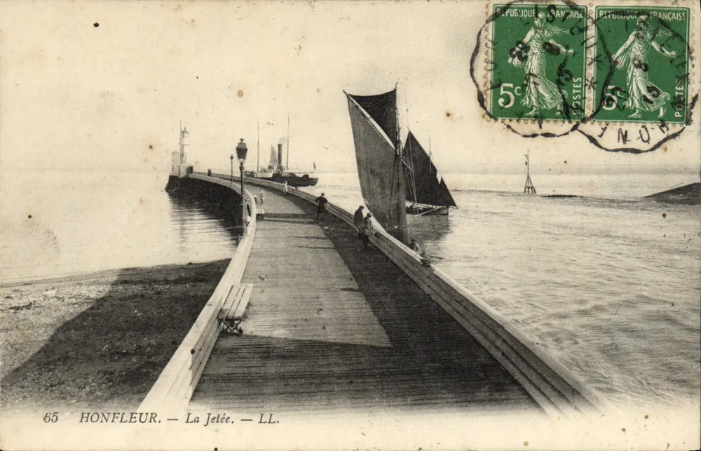 Honfleur — A Ponte — LL. — n°65 - Frente