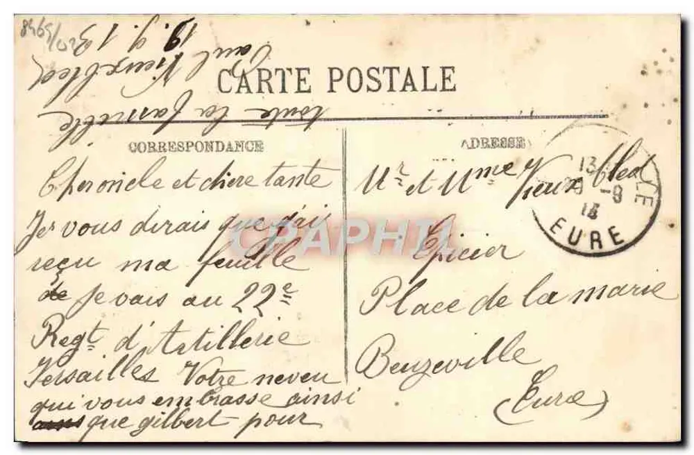 Honfleur — A Ponte — LL. — n°65 - Verso