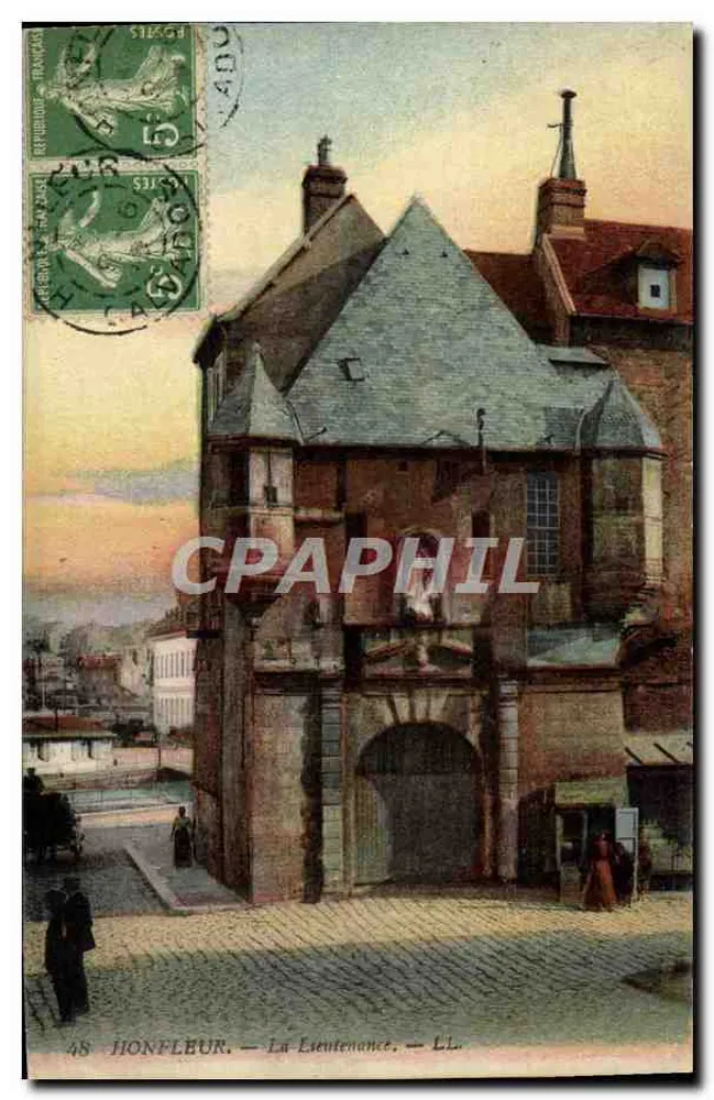 Honfleur — A Lieutenantance — LL - Frente