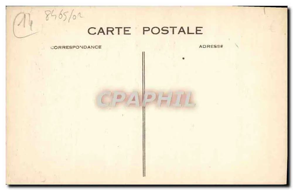 Honfleur. A Lieutenantance — editor C. M., Le Havre, n° 57 - Verso