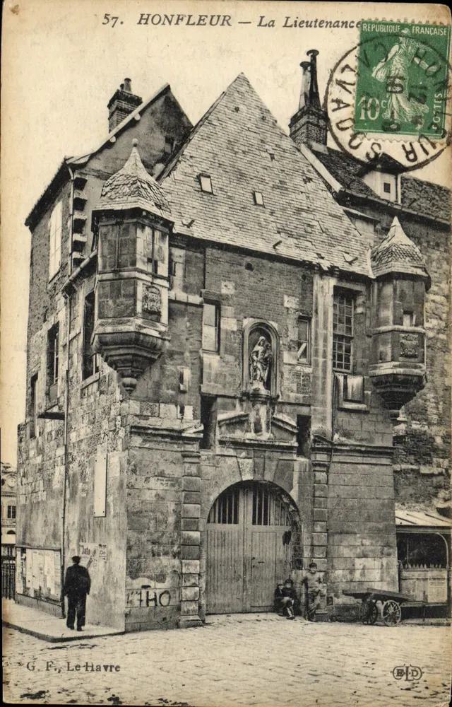 Honfleur — La Lieutenancé — G. F., Le Havre - Frente