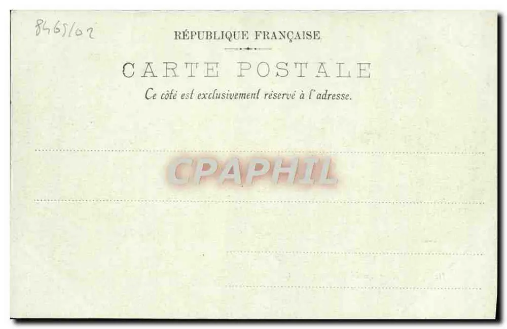 Honfleur — A Lieutenante — LL. - Verso