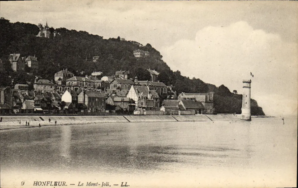 Honfleur — Le Mont-Joli — LL. — Editora LL, n°9 - Frente