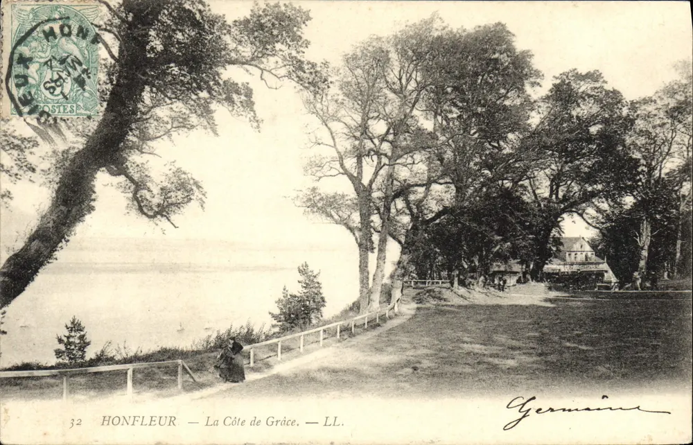 Honfleur — A Côte de Grâce — LL. — Germaine - Frente