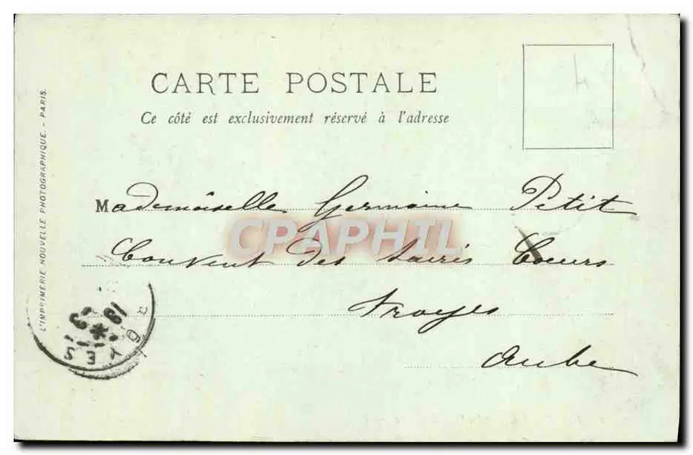 Honfleur — A Côte de Grâce — LL. — Germaine - Verso