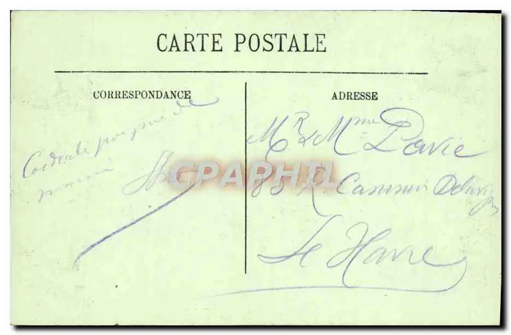 Honfleur — Quai Sainte-Catherine e Museu Normando — LL. - Verso