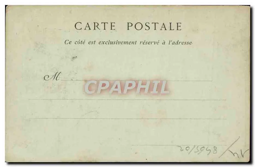 Honfleur — Saint-Étienne — ND Plot - Verso