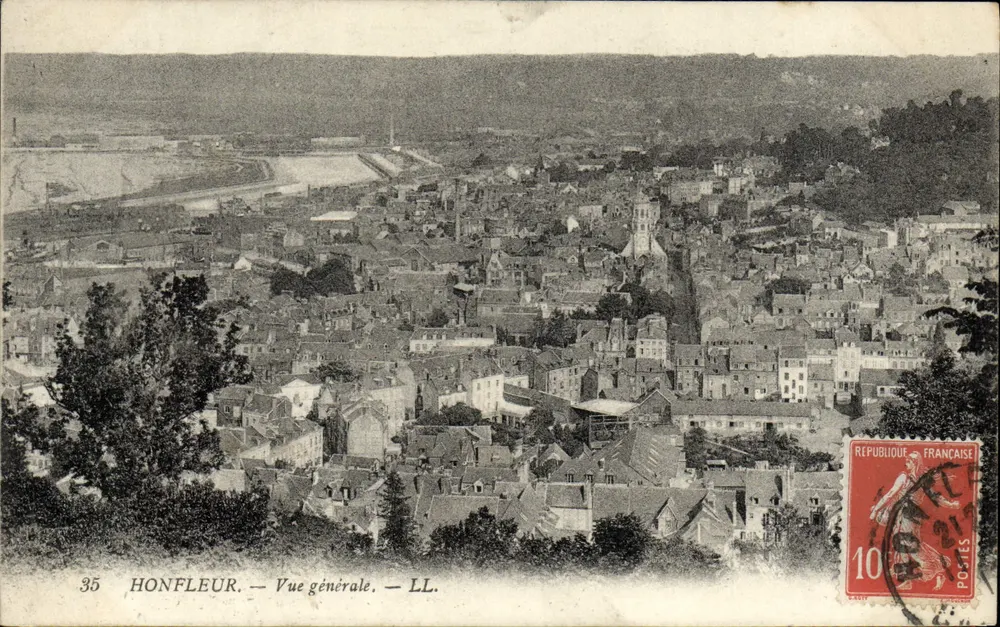 Honfleur — Vista geral — LL. - Frente