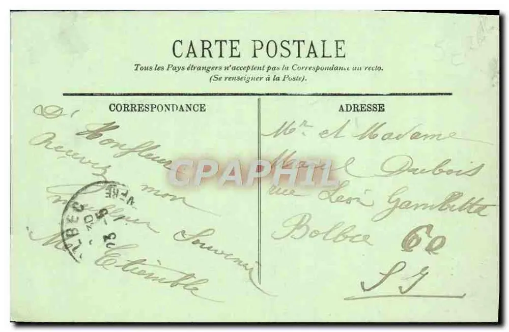 Honfleur — Museu do Velho Honfleur — I.L. - Verso