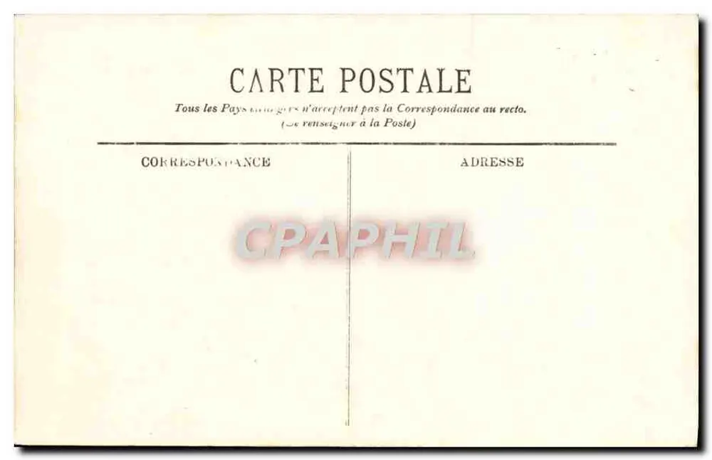 Honfleur — A Lieutenancé — LL. — n°48 - Verso