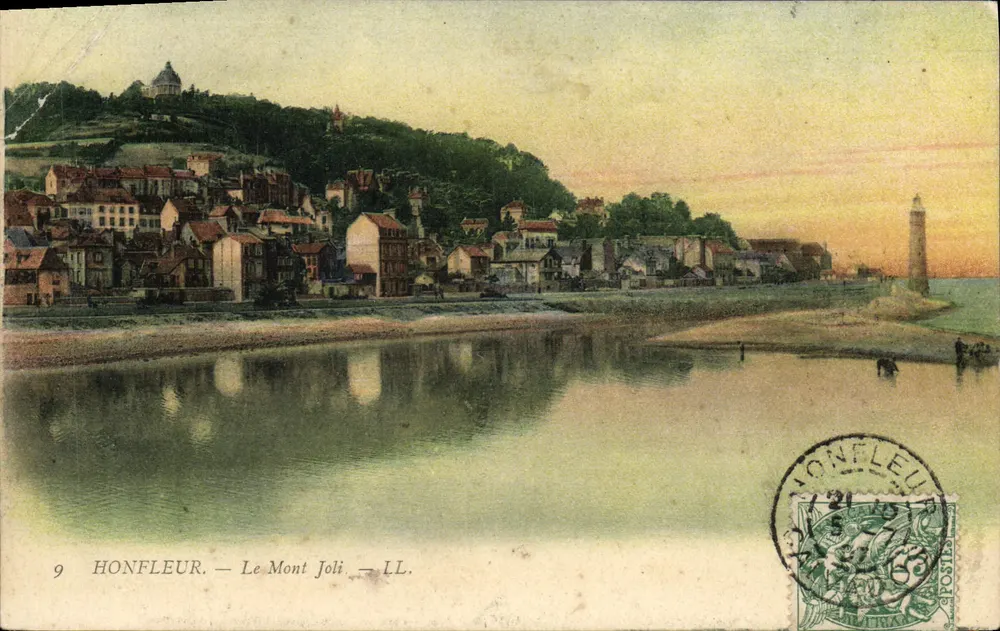 Honfleur — Le Mont Joli — LL. — Éditeur LL. — N° 9 - Frente