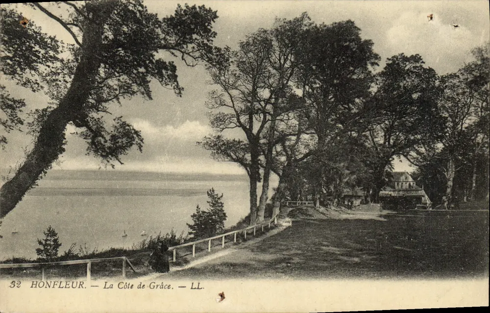 Honfleur — A Costa da Graça — LL - Frente