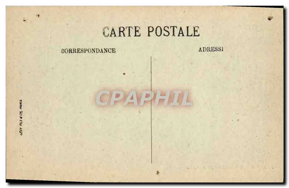 Honfleur — A Costa da Graça — LL - Verso