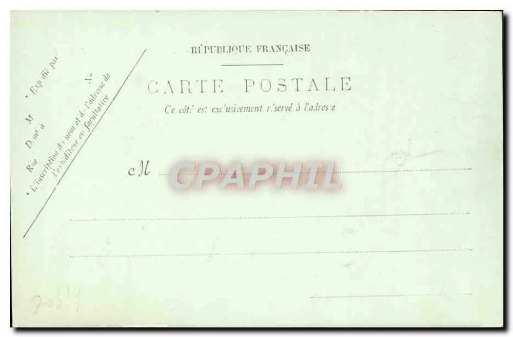Honfleur — O Porto — LL. - Verso