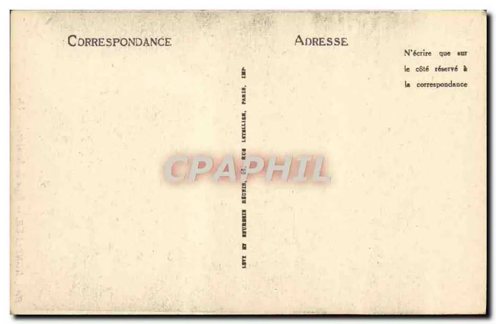 Honfleur — Tipo de Moulière — LL - Verso