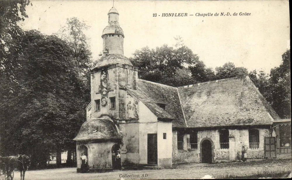 Honfleur — Capela de Nossa Senhora da Graça — Coleção AD - Frente