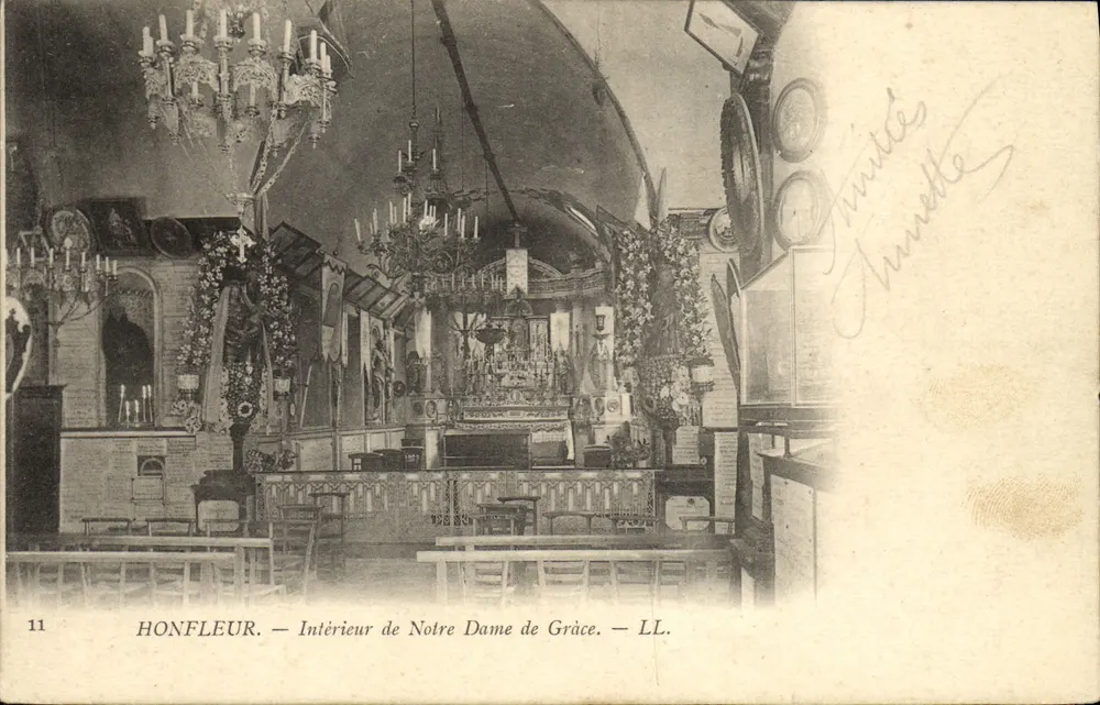 HONFLEUR — Interior da Nossa Senhora da Graça — LL. - Frente
