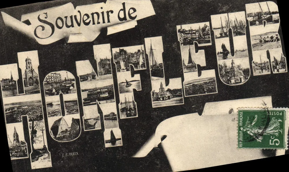 Lembrança de HOUFLEUR — L.B. PARIS — número de série não visível - Frente
