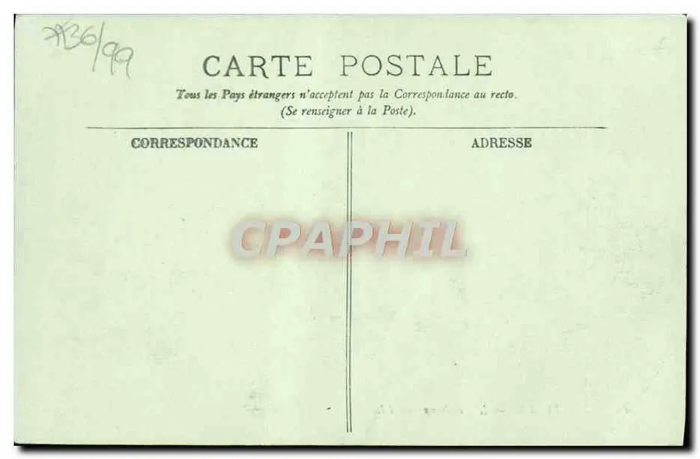 Honfleur — Le Poudreux — LL - Verso