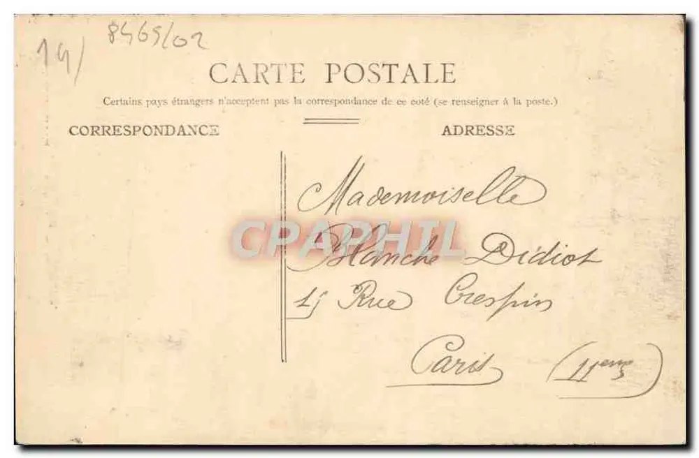 Honfleur — A Igreja de São Etienne — Editor não identificado - Verso