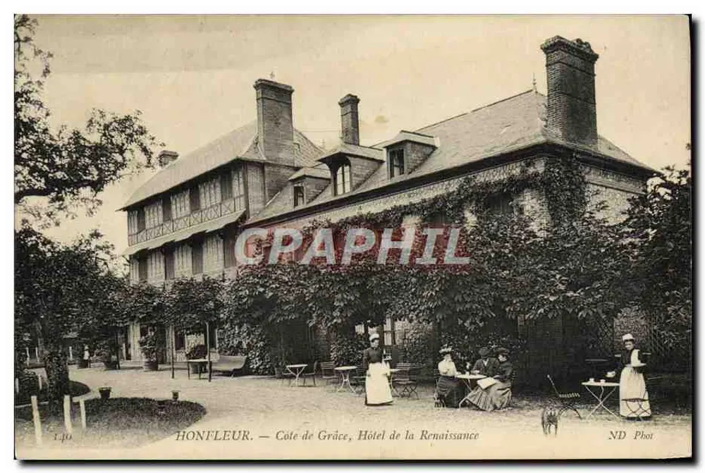 Honfleur — Costa da Graça, Hotel da Renascença — ND Phot - Frente