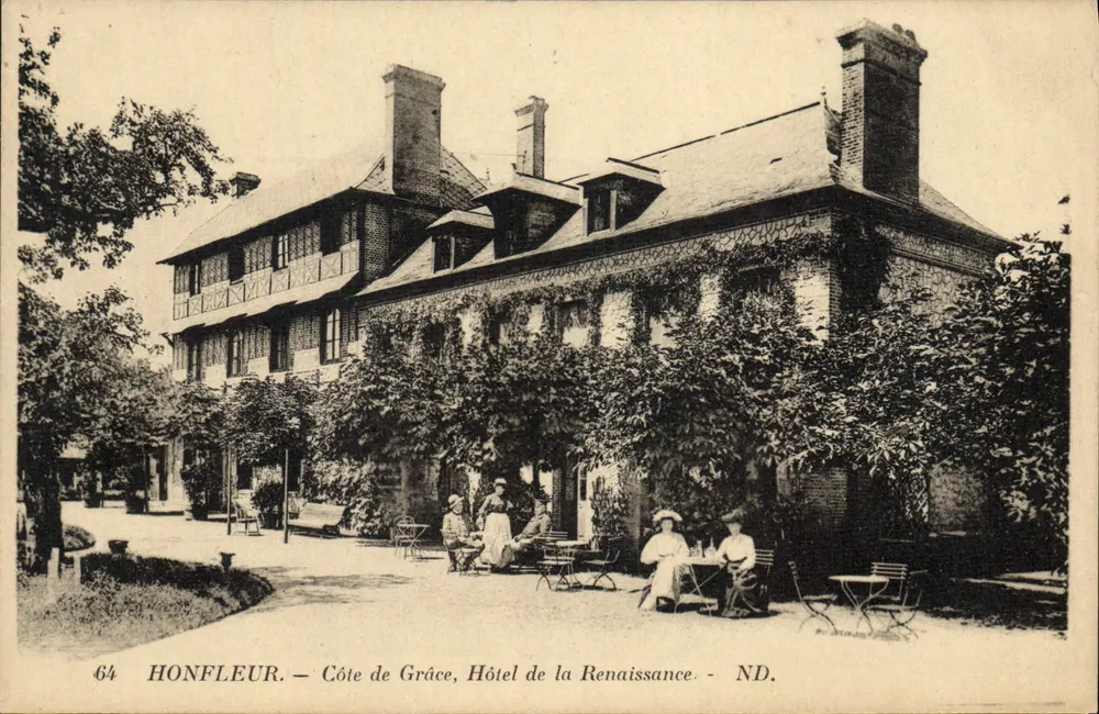 Honfleur — Costa da Graça, Hotel da Renascença — ND. - Frente