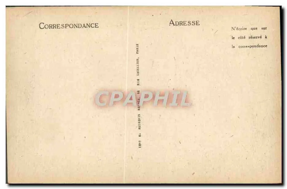 Honfleur - A Lieutenante - ND - Verso