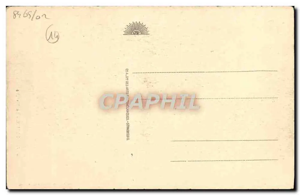 Honfleur - O Mercado — Rue Périmard, editor Duryer, n°22 - Verso