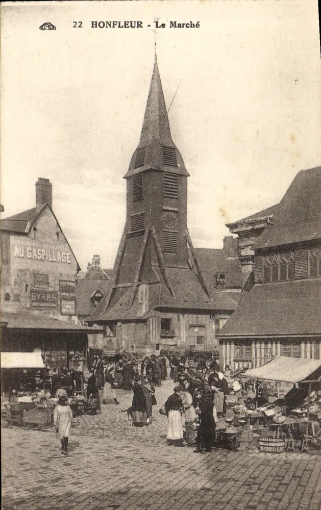 Honfleur - O Mercado — n° 22 - Frente