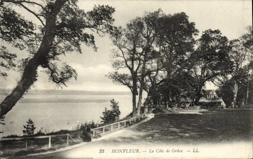 Honfleur — A Côte de Grâce — LL, n°32 - Frente