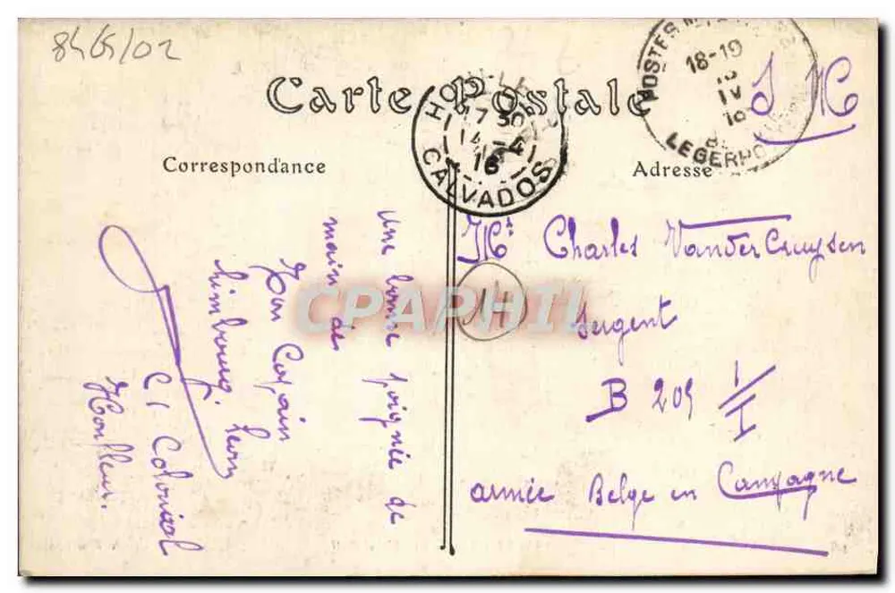 Honfleur — Le Mont-Joli — ND Phot. - Verso