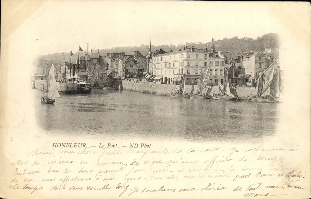 Honfleur — O Porto — ND Phot - Frente