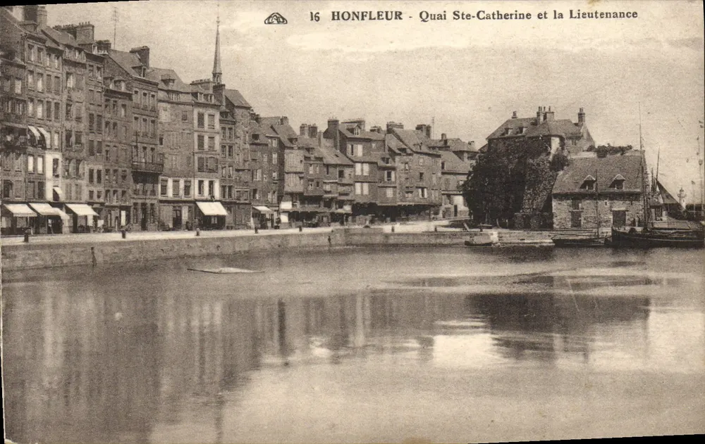 Honfleur - Quai Ste-Catherine und die Lieutenante - Vorderseite