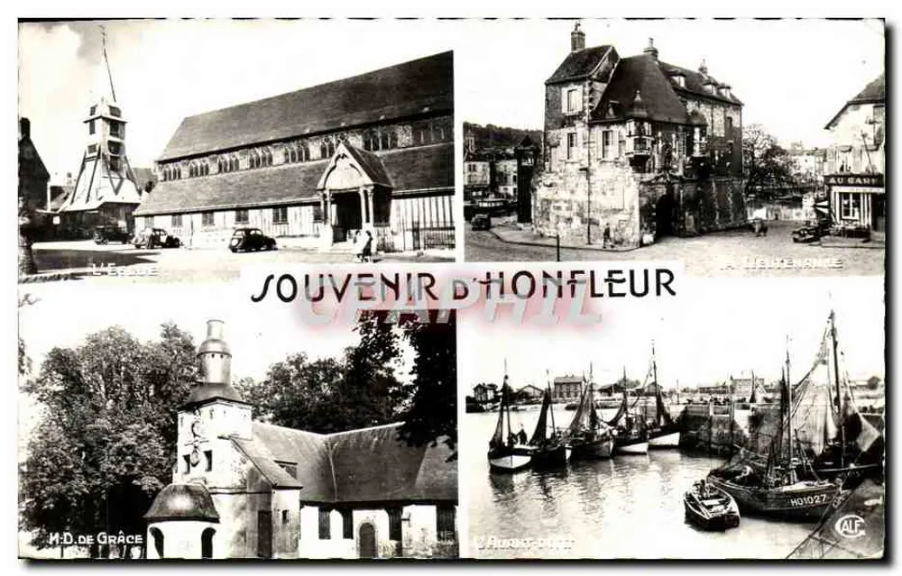 Honfleur — Lembrete de Honfleur — Edição G.A.L.F. - Frente
