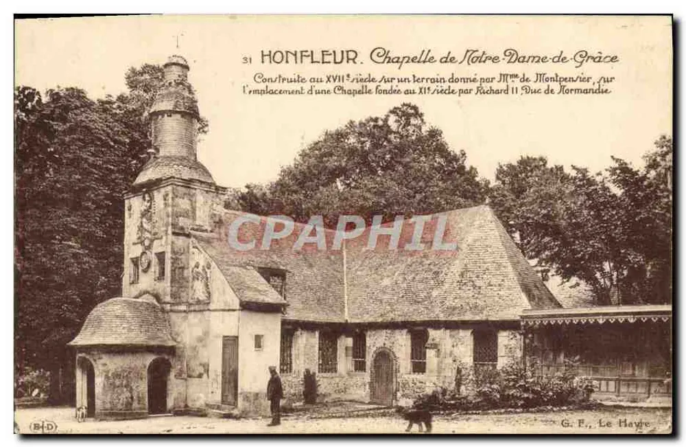 Honfleur — Capela de Nossa Senhora da Graça — G. F., Le Haye - Frente