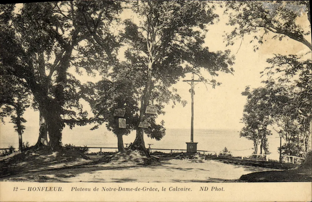 Honfleur — Plateau de Notre-Dame-de-Grâce, le Calvaire — ND Phot. - Vorderseite