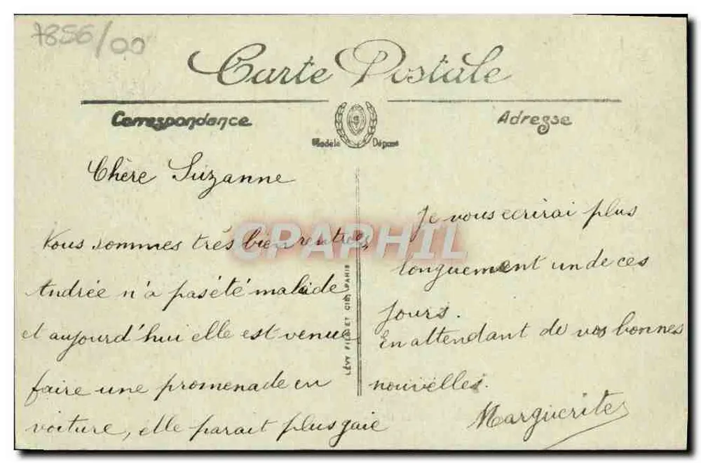 Honfleur — Notre-Dame de Grâce — LL. — n°10 - Verso