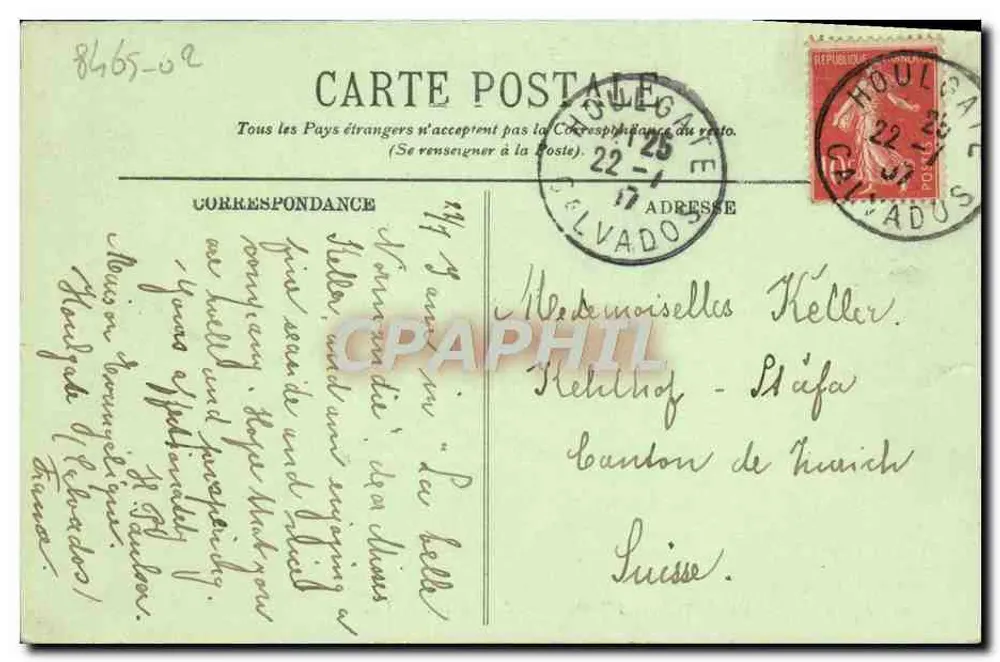 Beuzeval-Houlgate — A Embocadura da Divès — LL. - Verso