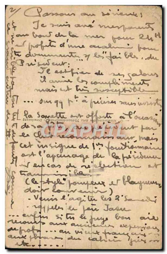 Houlgate - Le Casino et la Digue à Marée haute - Éditeur : H. Lefebvre, n° 51 - Rückseite