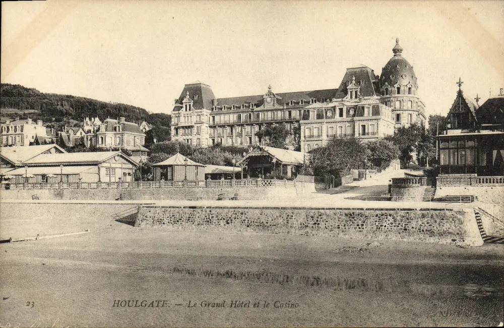 Houlgate — Das Grand Hotel und das Casino — NDST 23 - Vorderseite
