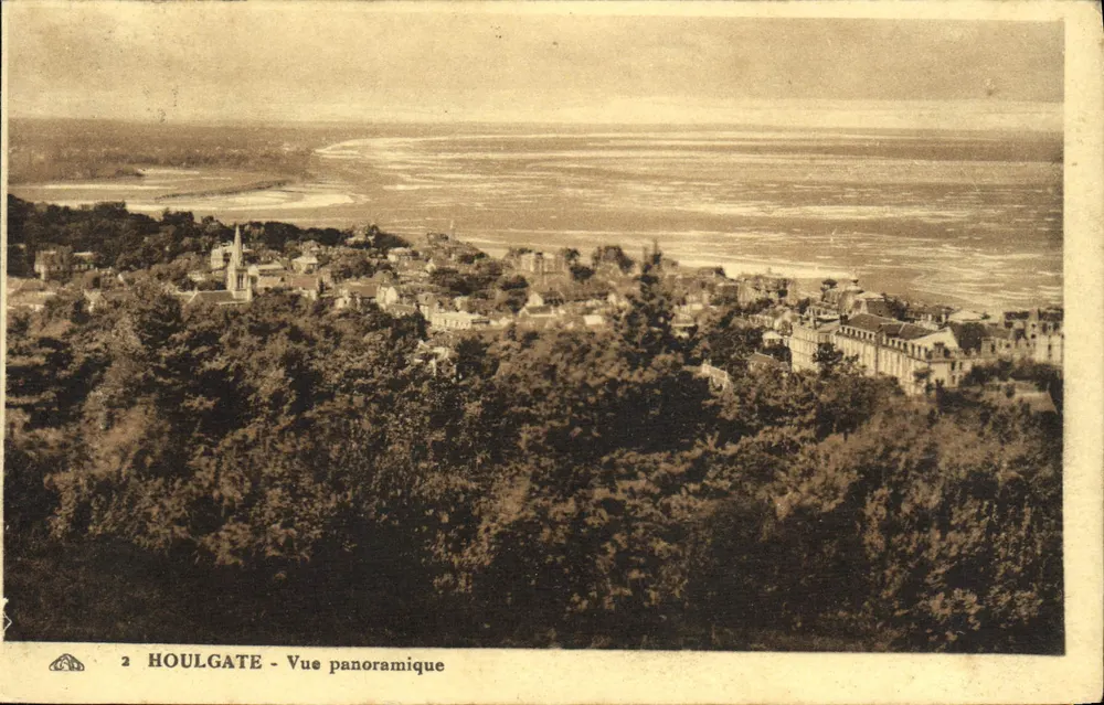 Houlgate - Vista panorâmica — editor Ch. Alsacienne des Arts Photographiques, n°2 - Frente